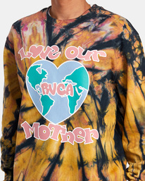 8 Freaktopia Love Your Mother Sweatshirt White AVYFT00305 RVCA