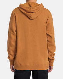 2 Recession Collection Americana - Sweat à capuche pour Homme Marron AVYFT00309 RVCA