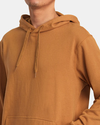 6 Recession Collection Americana - Sweat à capuche pour Homme Marron AVYFT00309 RVCA