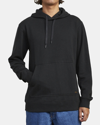 1 Americana Pullover Hoodie Black AVYFT00309 RVCA