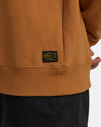3 Day Shift Crewneck Sweatshirt Brown AVYFT00310 RVCA