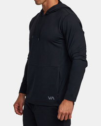 4 Trainer Hoodie Black AVYFT00323 RVCA