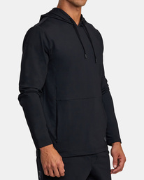6 Trainer Hoodie Black AVYFT00323 RVCA