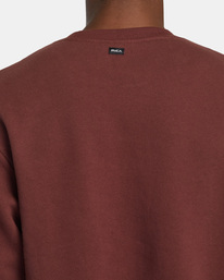 5 VA Essential - Sweatshirt für Männer Rot AVYFT00331 RVCA