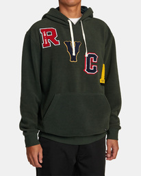 4 Letterman - Hoodie for Men Green AVYFT00336 RVCA