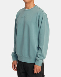 3 Ptc - Felpa da Uomo Blue AVYFT00338 RVCA