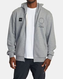 8 Graphic - Hoodie for Men Gray AVYFT00348 RVCA