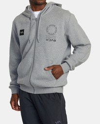 3 Graphic - Hoodie for Men Gray AVYFT00348 RVCA