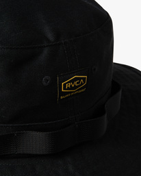 3 Recession Collection Dayshift - Boonie Hat for Men Black AVYHA00138 RVCA
