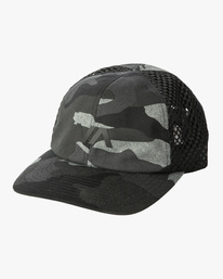 0 Vent Strapback Hat Brown AVYHA00291 RVCA