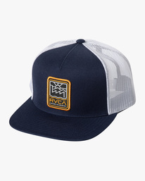 0 Gold State Trucker Hat  AVYHA00319 RVCA