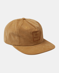 2 Freeman - Snapback Cap for Men Beige AVYHA00340 RVCA