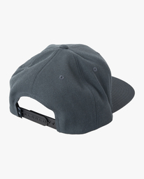 1 Stripe Hex Snapback Hat Black AVYHA00347 RVCA