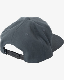2 Stripe Hex Snapback Hat Black AVYHA00347 RVCA