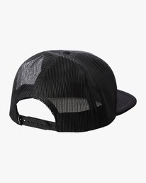 1 Islands Balance Box Trucker Hat Black AVYHA00390 RVCA
