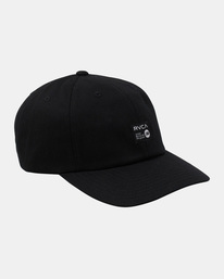 2 ANP Daily - Strapback Cap for Men Black AVYHA00406 RVCA