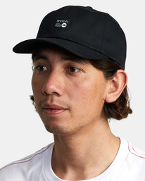 2 ANP Daily Claspback Hat Black AVYHA00406 RVCA