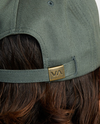 3 ANP Daily Claspback Hat Green AVYHA00406 RVCA