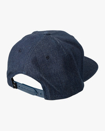 1 Artisanal Snapback Hat Blue AVYHA00408 RVCA