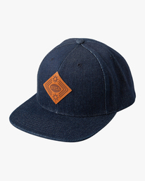 0 Artisanal Snapback Hat Blue AVYHA00408 RVCA