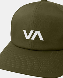 3 VA Sport Vent - Kappe für Männer Grün AVYHA00446 RVCA