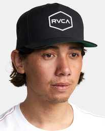 7 Commonwealth - Cappellino snapback da Uomo Black AVYHA00454 RVCA