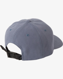 1 Ptc Clipback Hat Blue AVYHA00455 RVCA