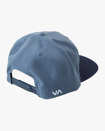 1 RVCA Twill Snapback II Hat Grey AVYHA00457 RVCA