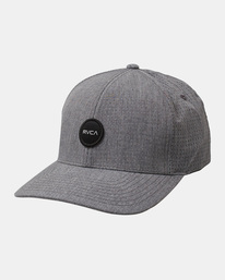 0 Shane Flexfit Hat Grey AVYHA00460 RVCA