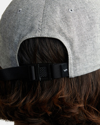 3 That'll Do Clipback II Hat Grey AVYHA00461 RVCA