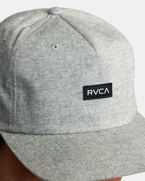 4 That'll Do Clipback II Hat Grey AVYHA00461 RVCA