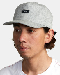 2 That'll Do Clipback II Hat Grey AVYHA00461 RVCA