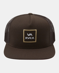 2 VA All The Way Trucker Hat Brown AVYHA00464 RVCA