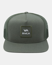 2 VA All The Way Trucker Hat Green AVYHA00464 RVCA