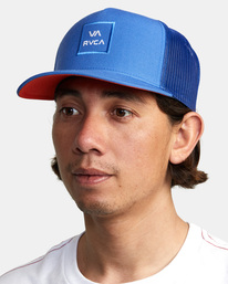 2 VA All The Way Trucker Hat Blue AVYHA00464 RVCA