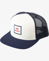 2 VA All The Way Trucker Hat Red AVYHA00464 RVCA