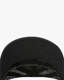 3 VA Atw - Trucker Cap for Men Black AVYHA00465 RVCA