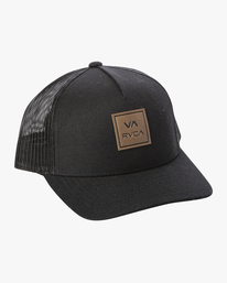 2 VA Atw - Trucker Cap for Men Black AVYHA00465 RVCA