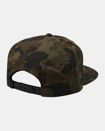 1 VA Patch Snapback Hat Brown AVYHA00467 RVCA