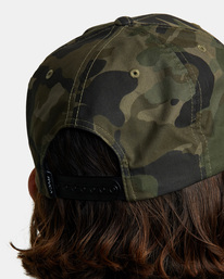 3 VA Patch Snapback Hat Brown AVYHA00467 RVCA