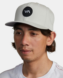 2 VA Patch Snapback Hat Grey AVYHA00467 RVCA