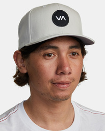 5 VA Patch Snapback Hat Grey AVYHA00467 RVCA