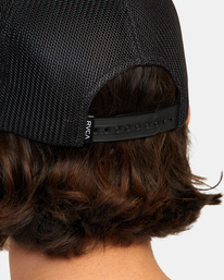 5 All The Way Tech Trucker Hat  AVYHA00479 RVCA
