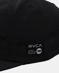 3 Andrew Pommier Rainbow Connection - Casquette snapback pour Homme Noir AVYHA00499 RVCA