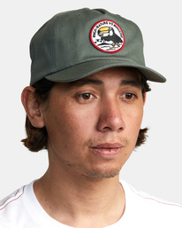 5 Tipsy Toucan Snapback Hat Green AVYHA00500 RVCA