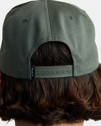 3 Atlas Snapback Hat Green AVYHA00508 RVCA