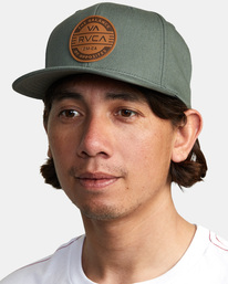 2 Atlas Snapback Hat Green AVYHA00508 RVCA