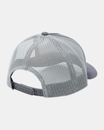 3 VA Atw Cord - Trucker Cap for Men Grey AVYHA00515 RVCA