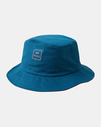 1 RVCA Reversible Bucket Hat Blue AVYHA00519 RVCA