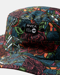 3 Martin Ander - Gorro de Pescador para Hombre Gris AVYHA00526 RVCA